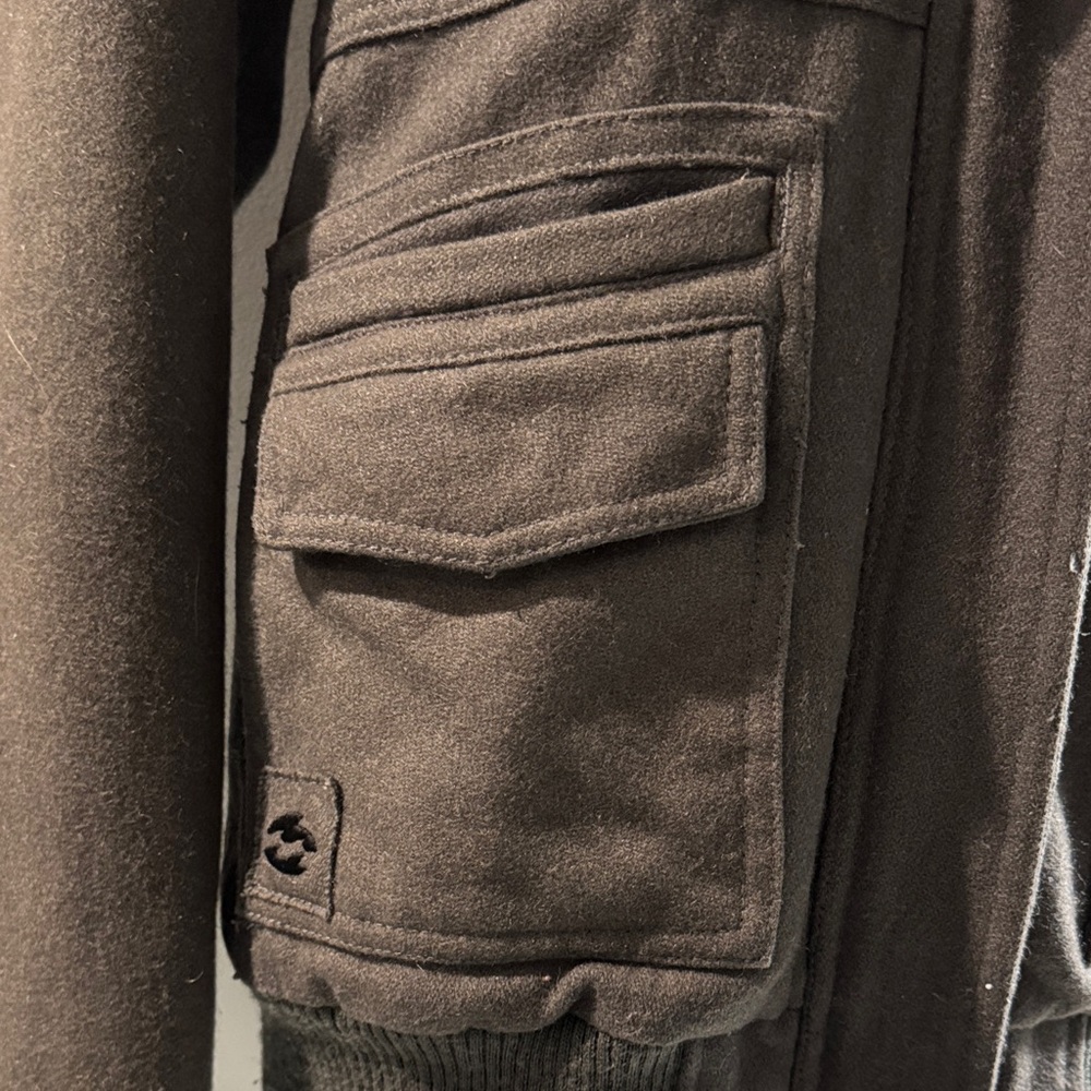 Gray Toggle Hooded Jacket - image 7